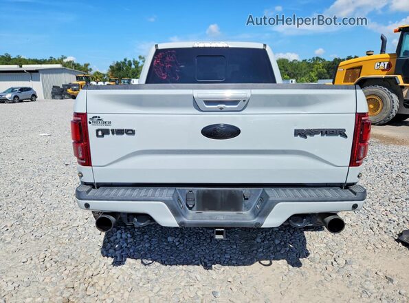 1FTFW1RG9HFC81402 2017 FORD F150 Gray Rear view