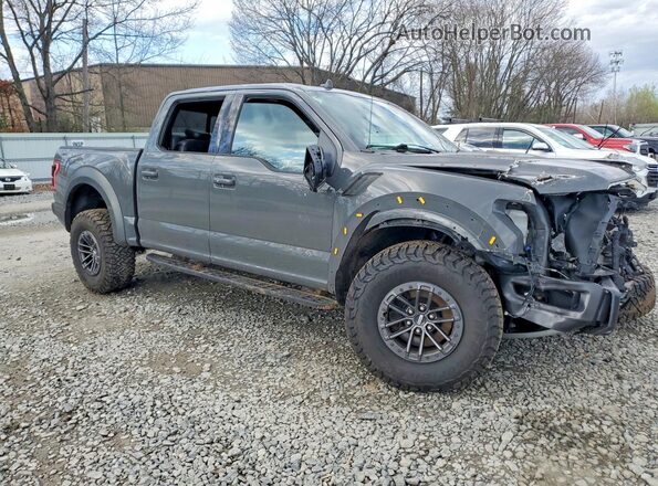 1FTFW1RG9LFC70280 2020 FORD F150 Серый Передняя правая четверть