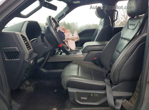 1FTFW1RG9LFC70280 2020 FORD F150 Серый Вид салона спереди