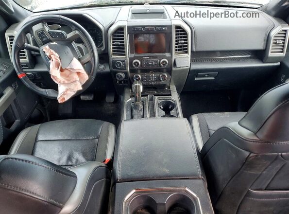 1FTFW1RG9LFC70280 2020 FORD F150 Серый Вид панели приборов