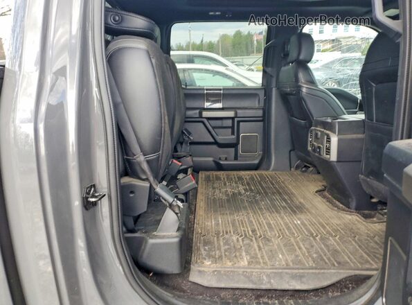 1FTFW1RG9LFC70280 2020 FORD F150 Серый Вид задних сидений