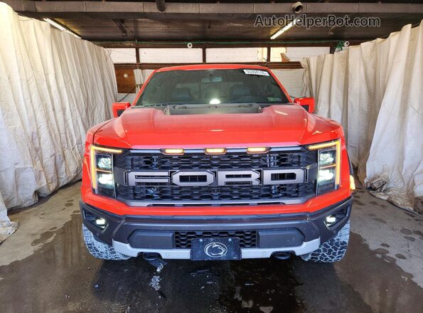 1FTFW1RG9NFA85004 2022 FORD F150 Orange Դիմացի տեսք