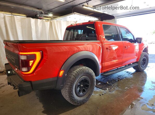 1FTFW1RG9NFA85004 2022 FORD F150 Orange Հետևի աջ