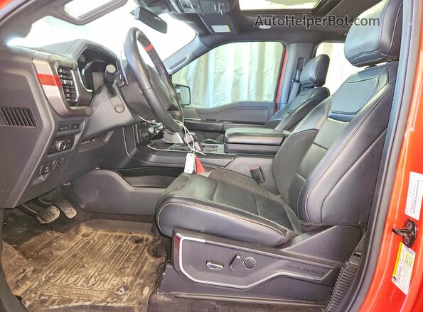 1FTFW1RG9NFA85004 2022 FORD F150 Orange Սալոնի դիմացի տեսք