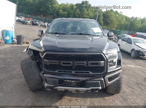 1FTFW1RGXHFA63047 2017 FORD F150 Черный Вид щитка приборов