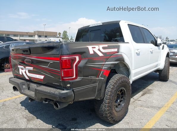 1FTFW1RGXHFB63987 2017 FORD F150 Белый Задняя правая четверть