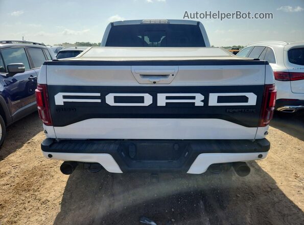 1FTFW1RGXKFA76159 2019 FORD F150 White Vista trasera
