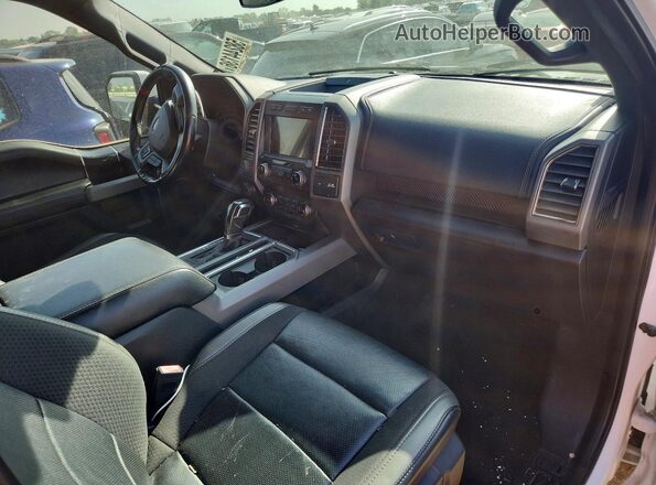 1FTFW1RGXKFA76159 2019 FORD F150 White Vista del salpicadero