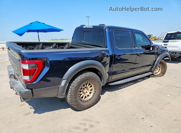 1FTFW1RGXNFA10117 2022 FORD F150 Blue Tył prawy