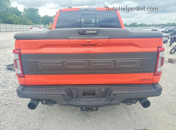 1FTFW1RGXPFB14044 2023 FORD F150 Red Vista trasera