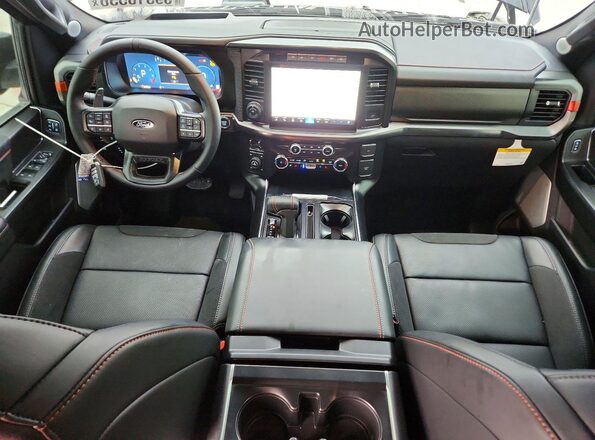 1FTFW1RGXTFA45799 2026 FORD F150 Black წინა პანელის ხედი