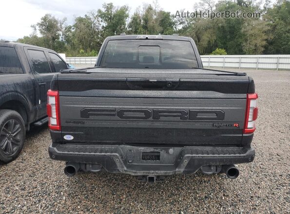 1FTFW1RJXPFC92967 2023 FORD F150 Black Вид ззаду