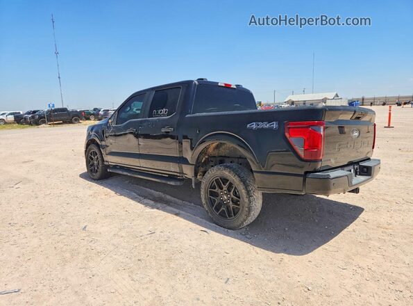 1FTFW2L53RKD38750 2024 FORD F150 Black Tył lewy