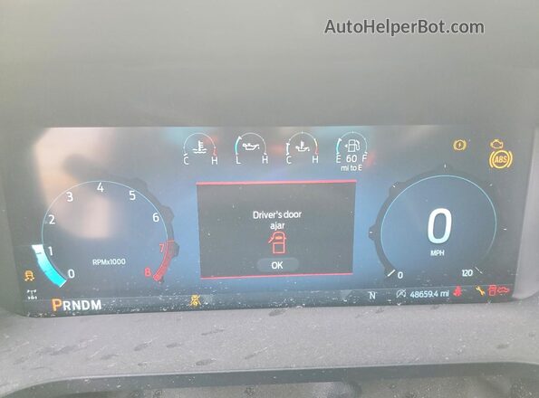 1FTFW2L58RFB20974 2024 FORD F150 Белый Вид щитка приборов