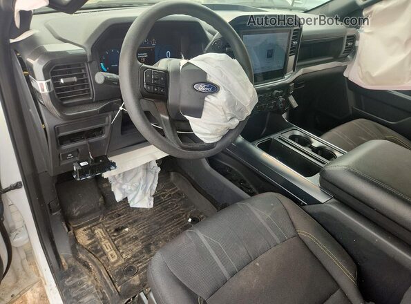1FTFW2L5XRFA18527 2024 FORD F150 White Dashboard view
