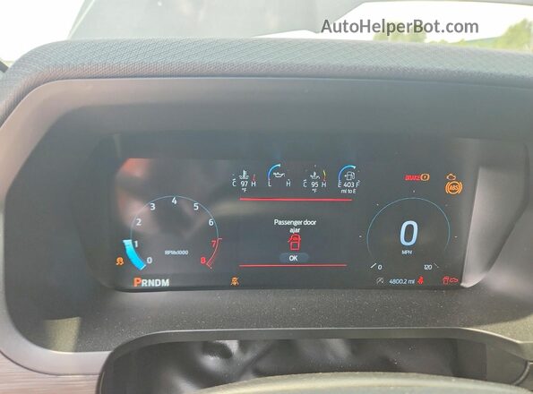 1FTFW3L50TKD01328 2026 FORD F150 Black Widok zestawu wskaźników
