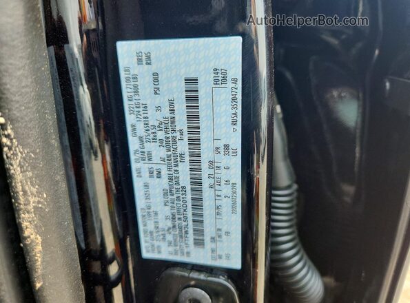1FTFW3L50TKD01328 2026 FORD F150 Black Widok komory silnika