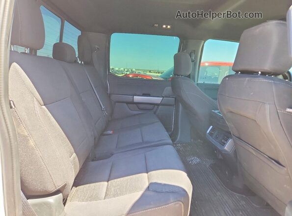 1FTFW3L51SFB12825 2025 FORD F150 White უკანა სავარძლების ხედი