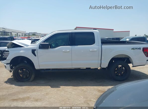 1FTFW3L53RKD31139 2024 FORD F150 White Սալոնի 360 աստիճան տեսք