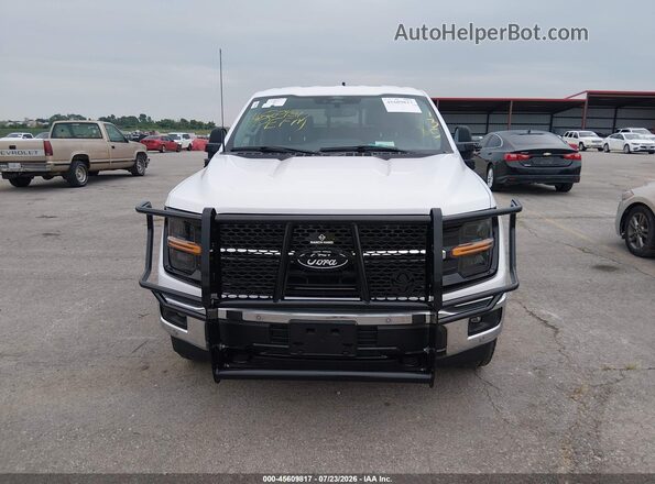 1FTFW3L53RKD70135 2024 FORD F150 White Вид щитка приладів