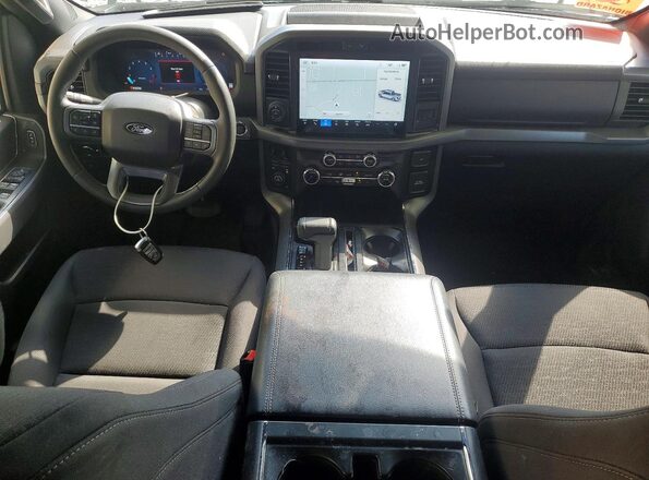 1FTFW3L54SFC58734 2025 FORD F150 Charcoal Widok deski rozdzielczej
