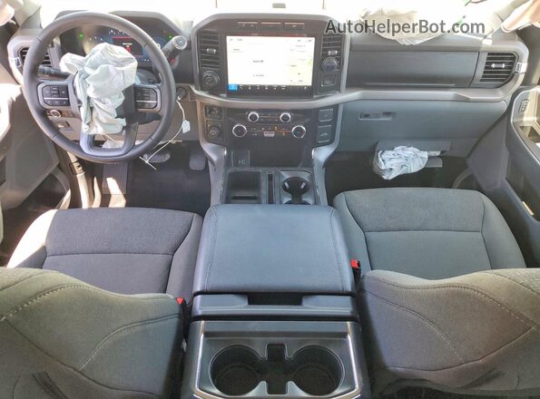 1FTFW3L58RKD97458 2024 FORD F150 White Dashboard view