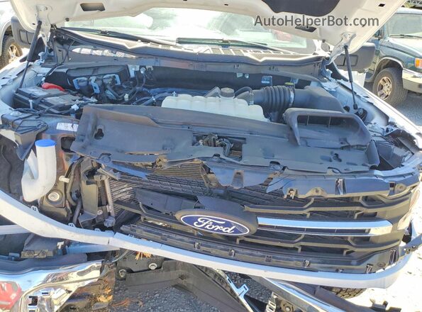 1FTFW3L58RKD97458 2024 FORD F150 White Rear interior view