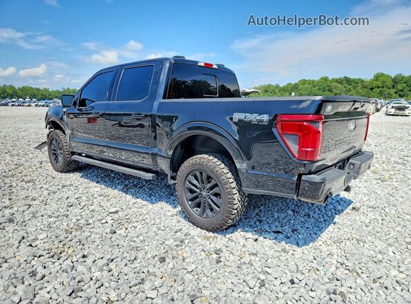1FTFW3L59RFA54182 2024 FORD F150 Black Trasero izquierdo