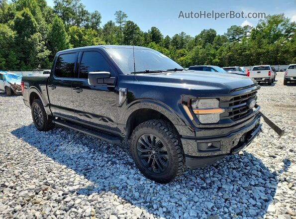1FTFW3L59RFA54182 2024 FORD F150 Black Delantero derecho