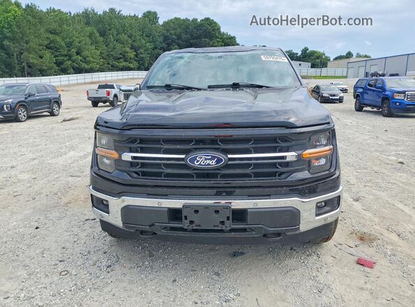 1FTFW3L81RKF68030 2024 FORD F150 Black Widok z przodu