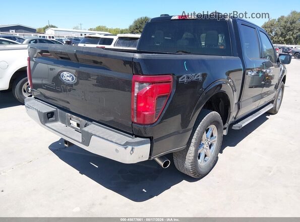 1FTFW3L82SKE86670 2025 FORD F150 Черный Задняя правая четверть