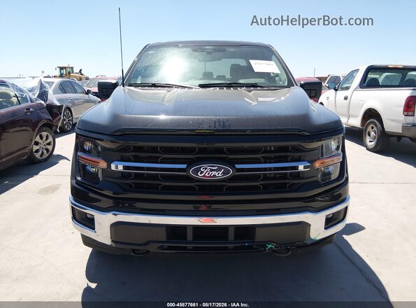 1FTFW3L82SKE86670 2025 FORD F150 Черный Вид щитка приборов