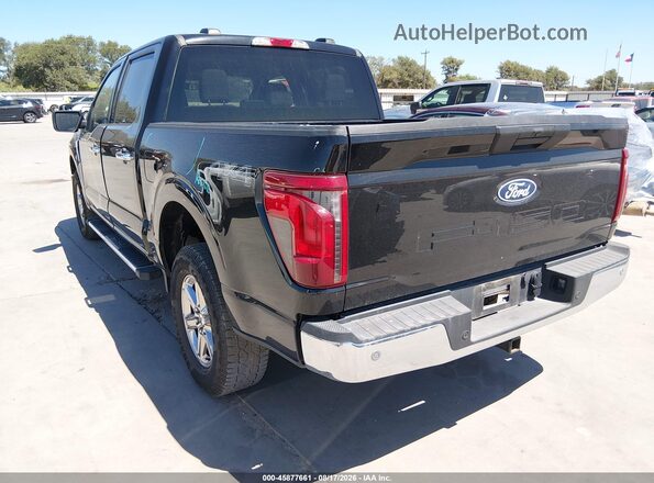 1FTFW3L82SKE86670 2025 FORD F150 Черный Задняя левая четверть