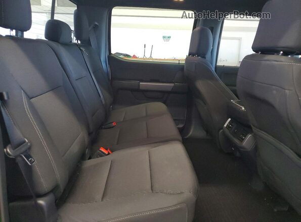 1FTFW3L82SKE93036 2025 FORD F150 Gray Հետևի նստատեղերի տեսք