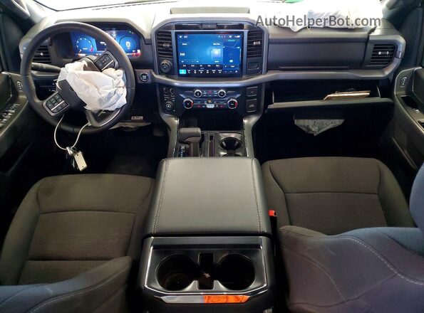 1FTFW3L82SKE93036 2025 FORD F150 Gray Առջևի վահանակի տեսք