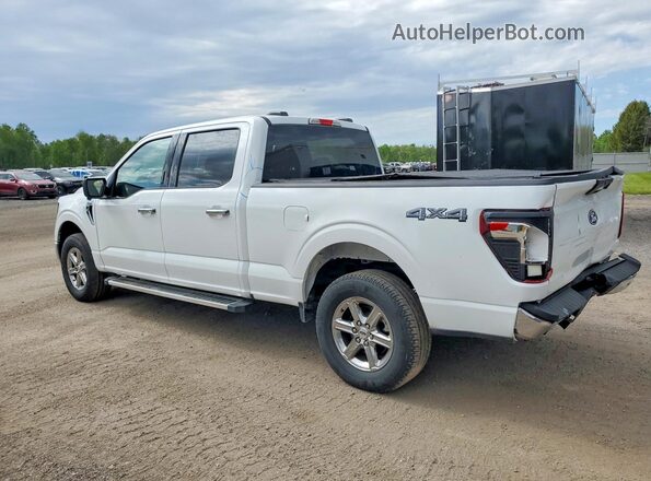 1FTFW3L83RKE10529 2024 FORD F150 Белый Задняя левая четверть