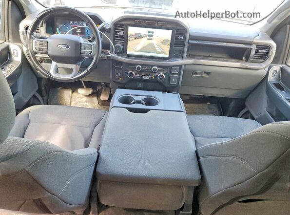 1FTFW3L83RKE10529 2024 FORD F150 Белый Вид панели приборов
