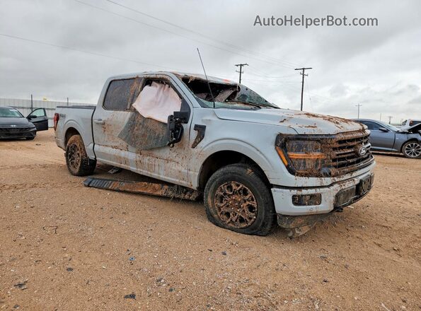 1FTFW3L83RKF72001 2024 FORD F150 Gray Front right
