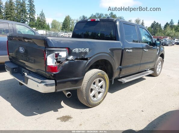 1FTFW3L83SKD85363 2025 FORD F150 Black უკანა მარჯვენა