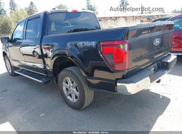 1FTFW3L83SKD85363 2025 FORD F150 Black უკანა მარცხენა