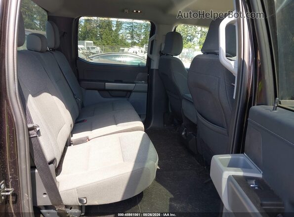 1FTFW3L83SKD85363 2025 FORD F150 Black VIN კოდის სტიკერის ხედი
