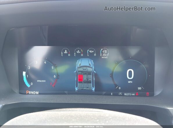 1FTFW3L83SKD85363 2025 FORD F150 Black უკანა სავარძლების ხედი