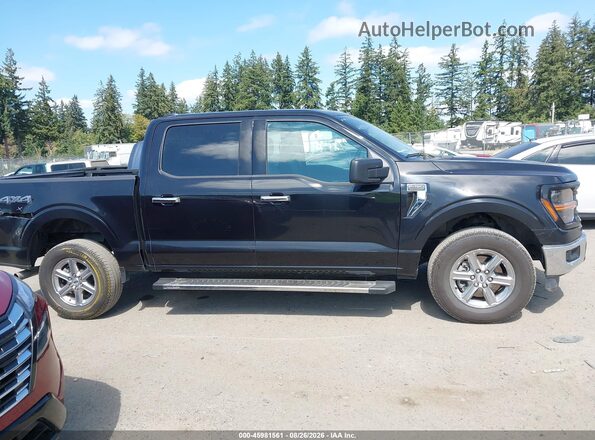 1FTFW3L83SKD85363 2025 FORD F150 Black უკანა სალონის ხედი