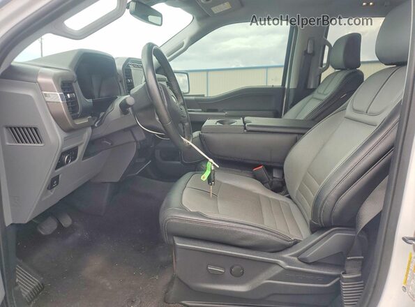 1FTFW3L84RKE01497 2024 FORD F150 White წინა სალონის ხედი