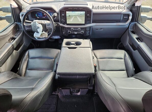 1FTFW3L86RKD42260 2024 FORD F150 Gray წინა პანელის ხედი