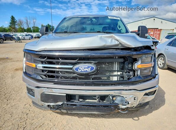 1FTFW3L86RKD42260 2024 FORD F150 Gray წინა ხედი