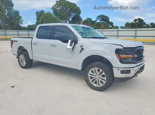 1FTFW3L86SKD26792 2025 FORD F150 Gray Front right