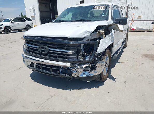 1FTFW3L86SKE50092 2025 FORD F150 White Вид спереду