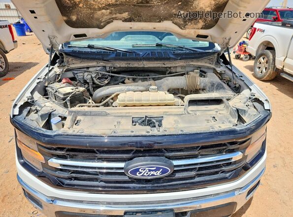 1FTFW3L88RFA21488 2024 FORD F150 White Вид задньої частини салону