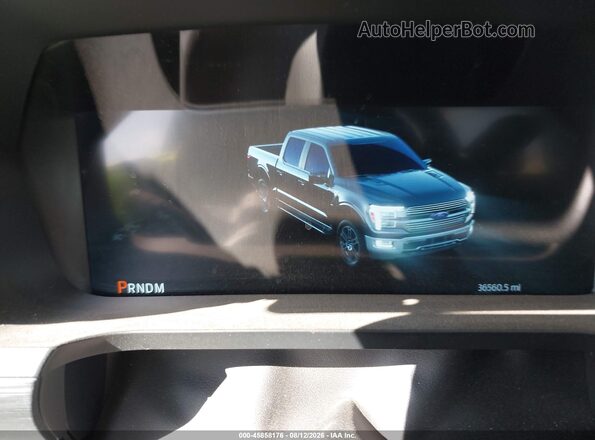 1FTFW3L88SKE52281 2025 FORD F150 Black Вид задніх сидінь